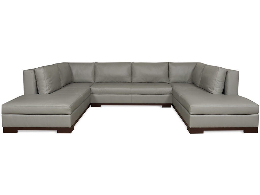 McKinley Leather Brutus Sectional, primary thumbnail
