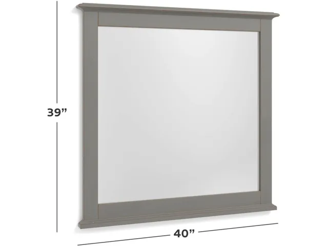 Shoreline Ocean Grey Mirror - Alternative View