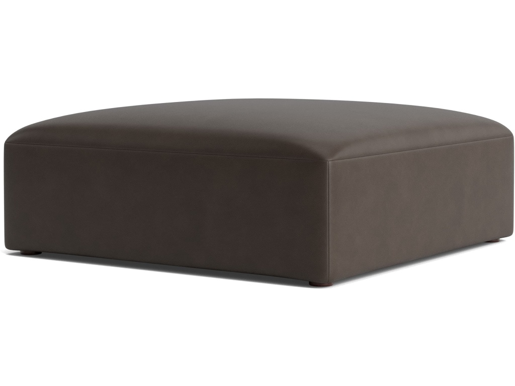 Clyde Leather Ottoman - image 2