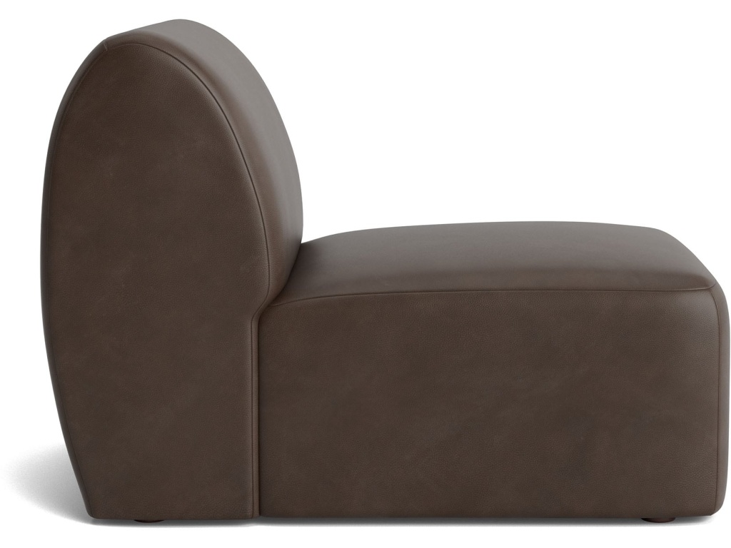 Clyde Leather Accent Chair - image 2