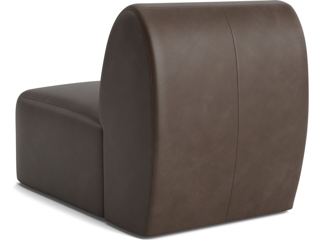 Clyde Leather Accent Chair - image 3