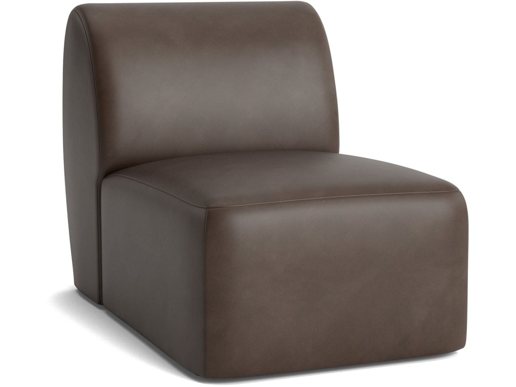 Clyde Leather Accent Chair - main image