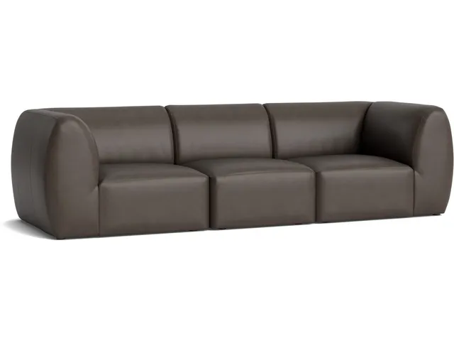 Clyde Leather Modular Sofa - Alternative View