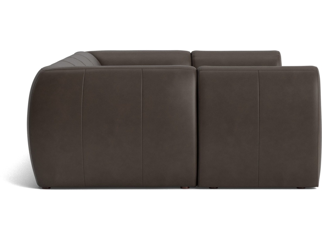 Clyde Leather Modular U-Shaped Sectional - image 2