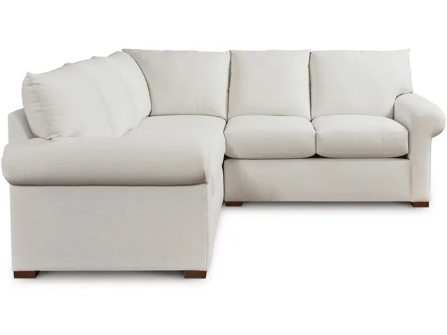 Hanover Roll Arm L-Shaped Sectional - Alternative View