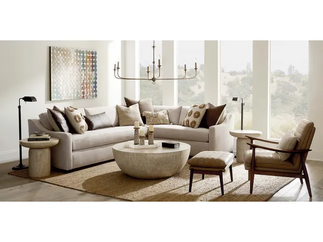 Oliver Slope Arm L-Shaped Sectional