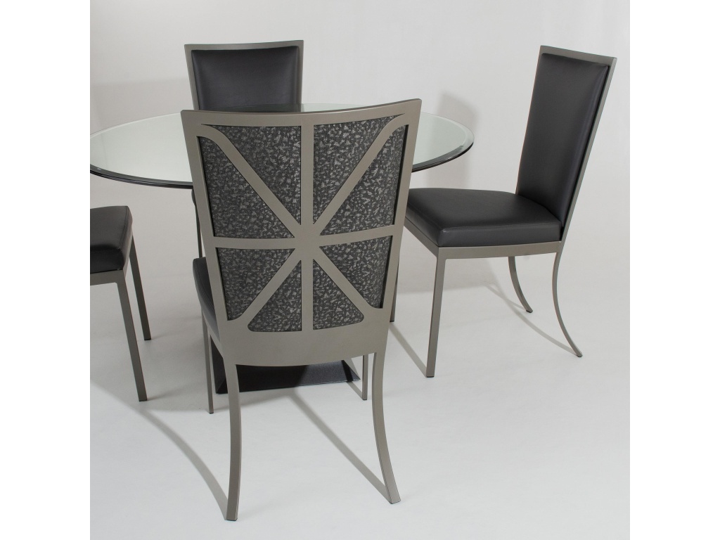 Johnston Casuals Furniture Ryker Dining Table and Skye Chairs Set, alternate view 2