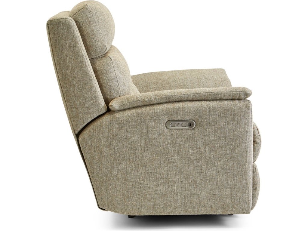Mason Fabric Power Rocking Recliner with Power Headrest - image 2