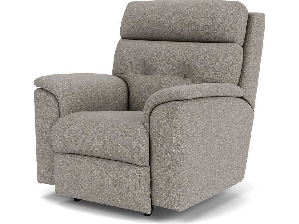Mason Fabric Power Rocking Recliner with Power Headrest - image 3