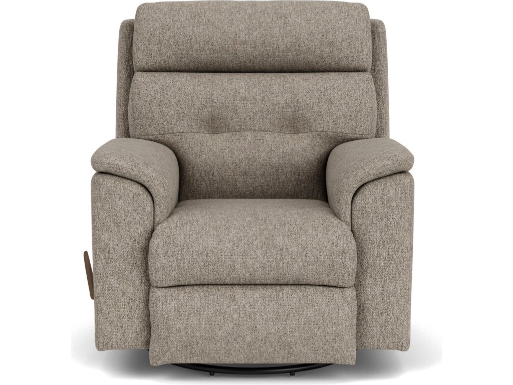 Mason Fabric Swivel Gliding Recliner - image 1