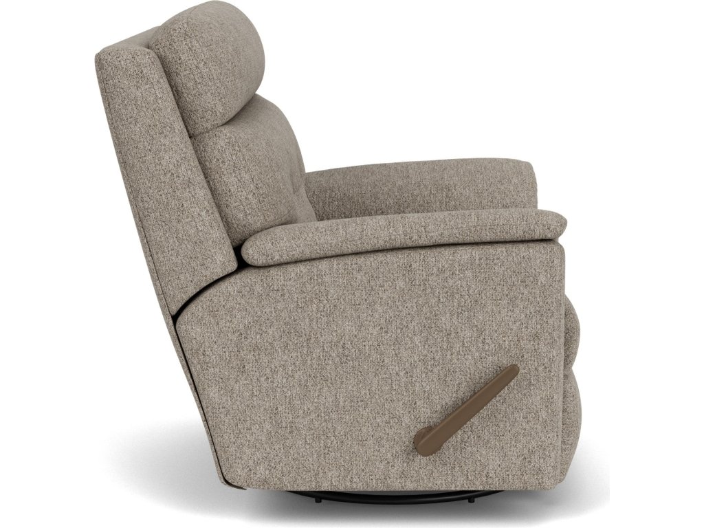 Mason Fabric Swivel Gliding Recliner - image 2