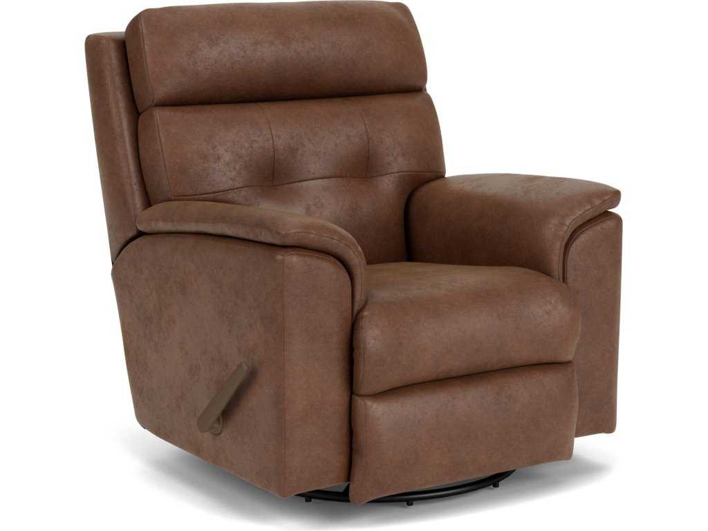 Mason Fabric Swivel Gliding Recliner - image 3