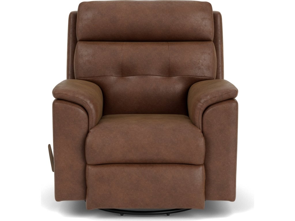 Mason Fabric Swivel Gliding Recliner - image 4