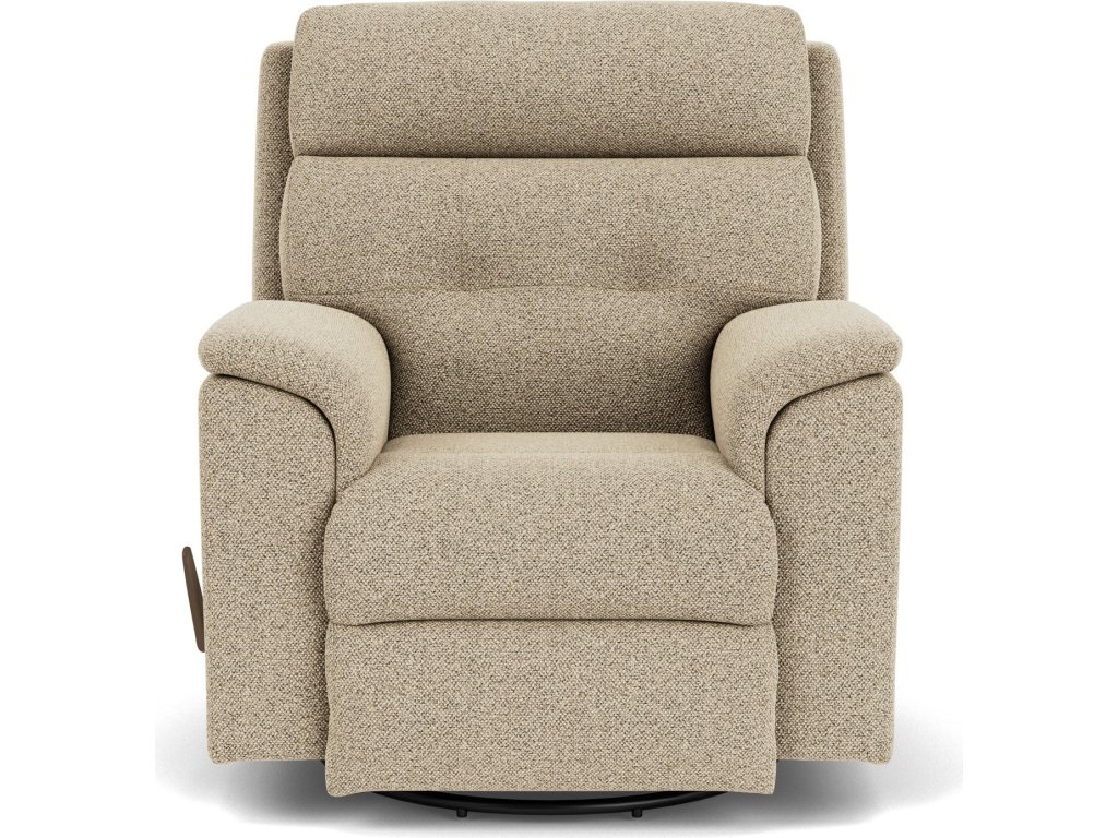 Mason Fabric Swivel Gliding Recliner - image 5