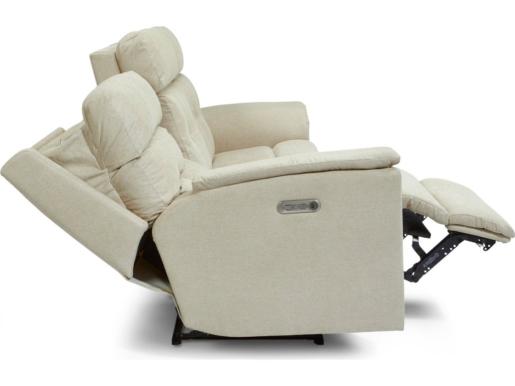 Mason Fabric Power Reclining Loveseat with Power Headrests - image 2