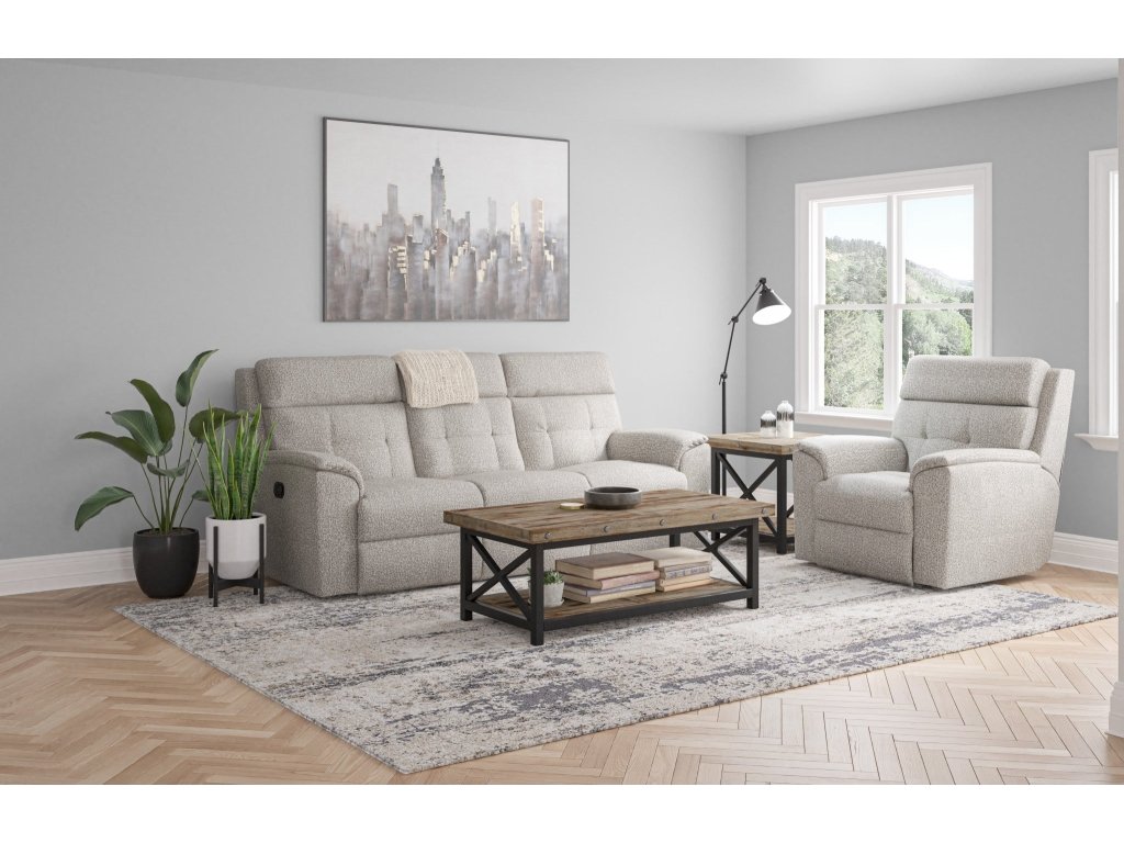 Mason Fabric Reclining Sofa - image 5