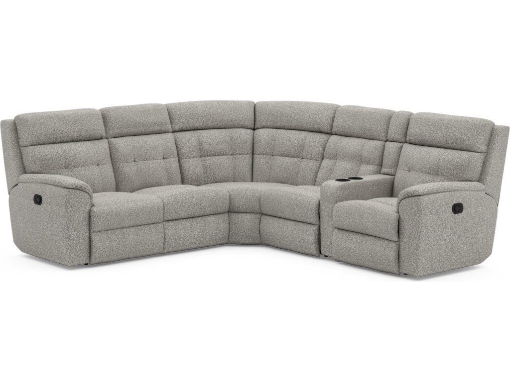 Mason Fabric Reclining Sectional - main image