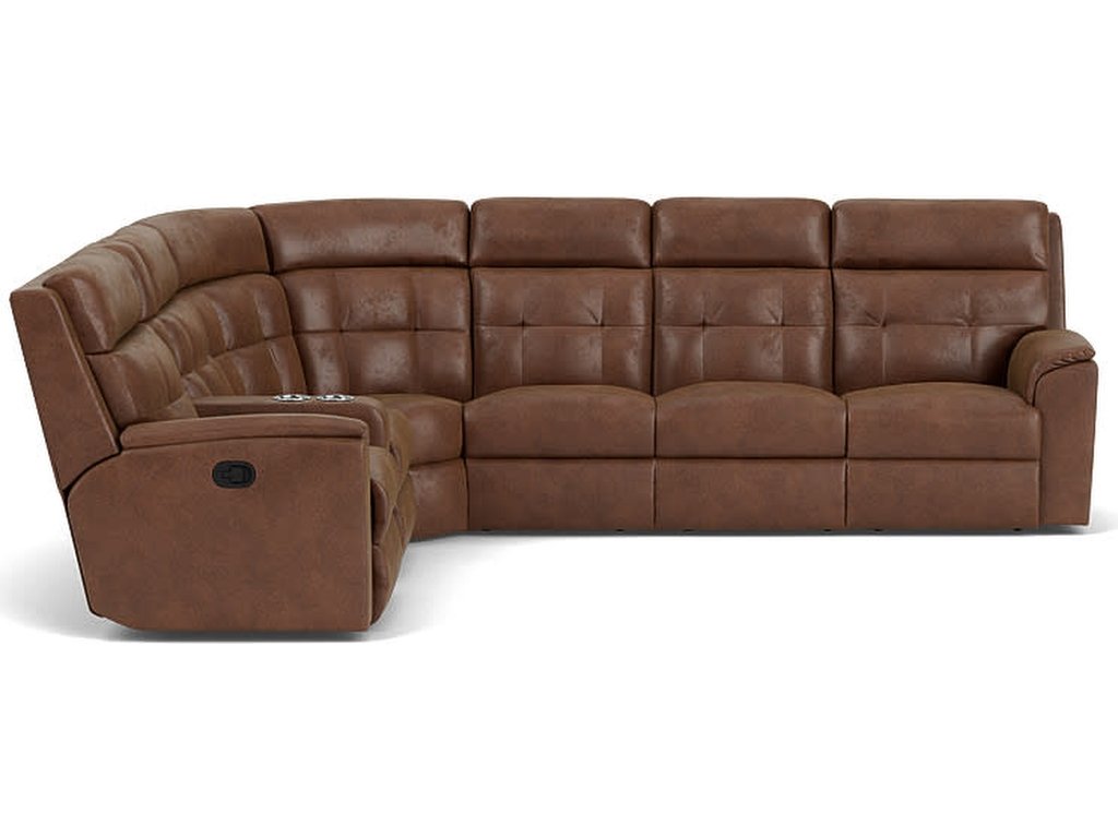 Mason Fabric Reclining Sectional - image 4
