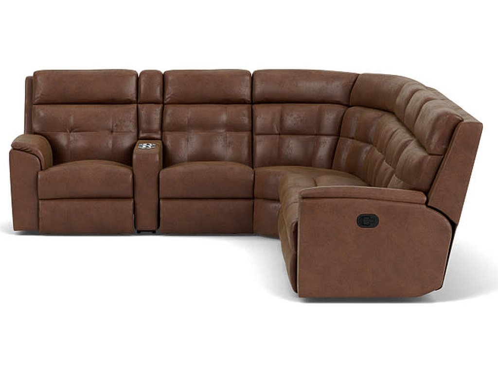 Mason Fabric Reclining Sectional - image 6