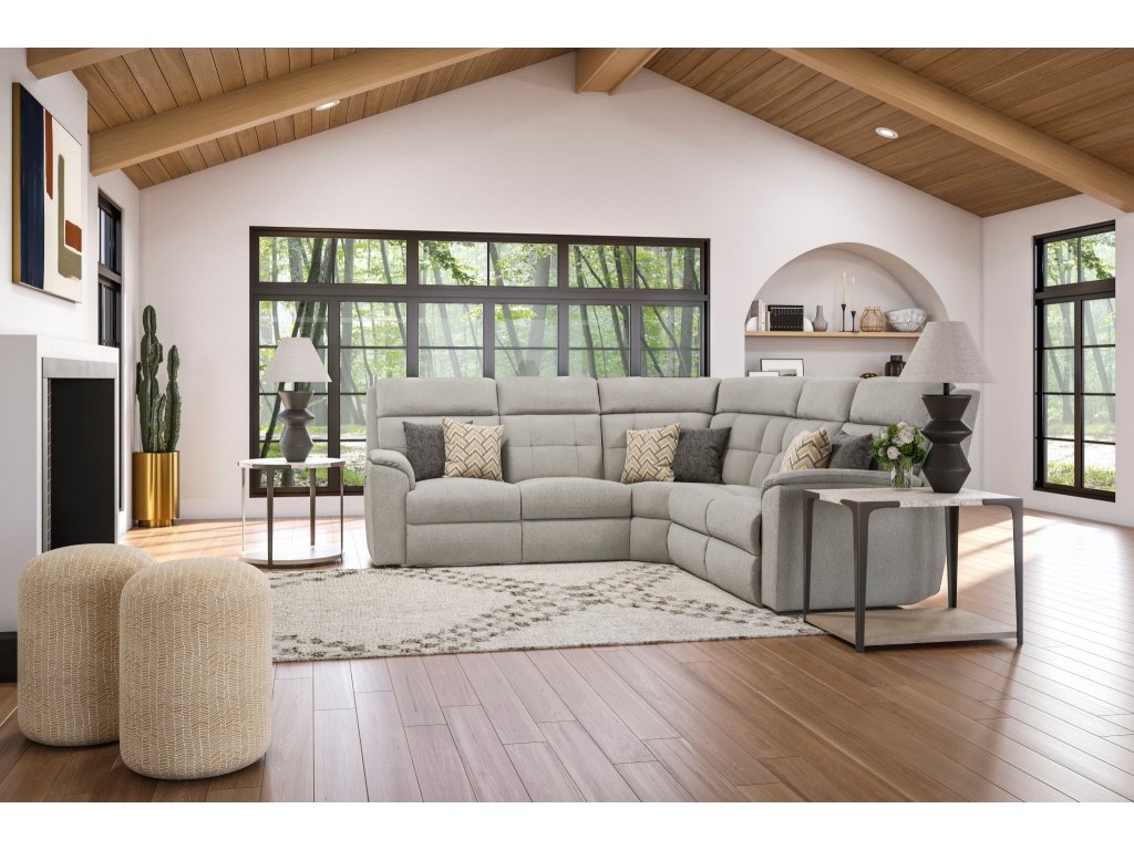 Mason Fabric Reclining Sectional - image 8