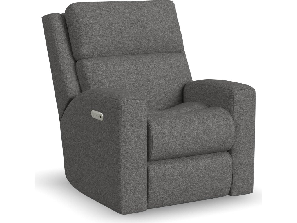 Score Fabric Power Recliner with Power Headrest & Lumbar - main image