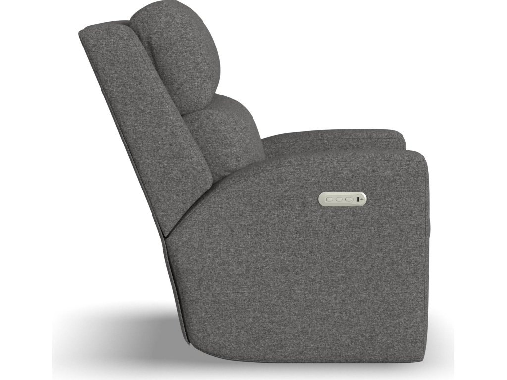 Score Fabric Power Recliner with Power Headrest & Lumbar - image 3