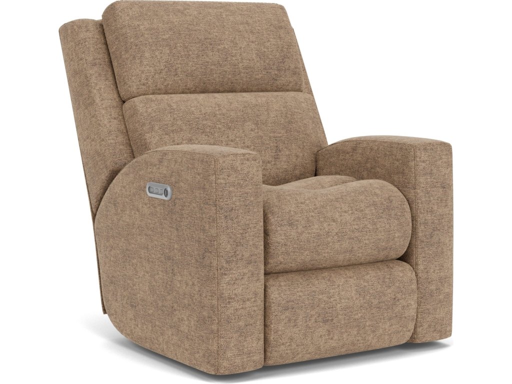 Score Fabric Power Recliner with Power Headrest & Lumbar - image 4