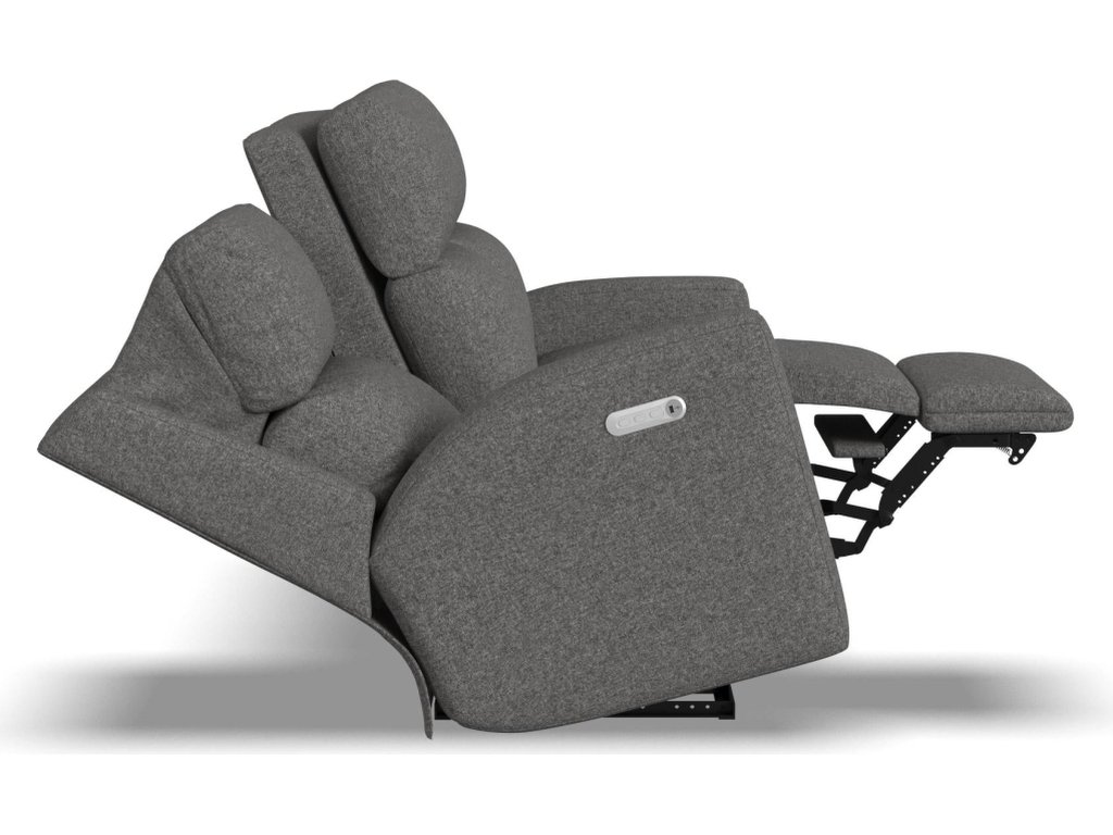 Score Fabric Power Reclining Sofa with Power Headrests & Lumbar - image 13