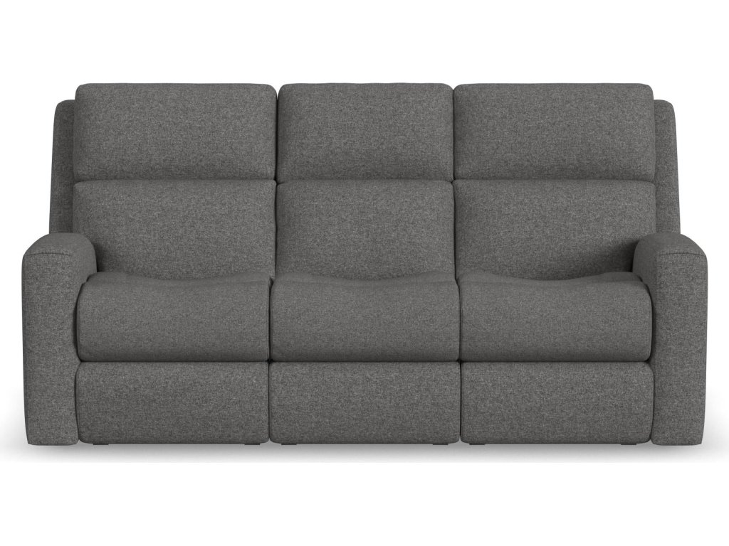 Score Fabric Power Reclining Sofa with Power Headrests & Lumbar - image 2