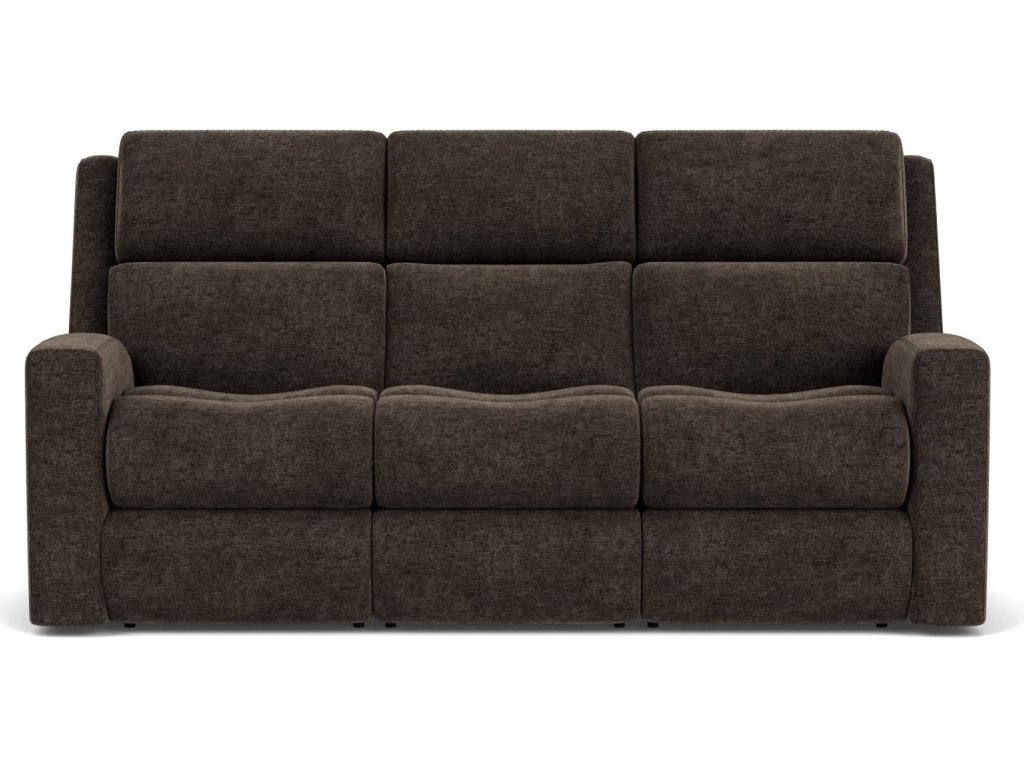 Score Fabric Power Reclining Sofa with Power Headrests & Lumbar - image 6