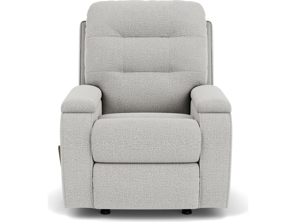 Kerrie Fabric Swivel Gliding Recliner - image 1