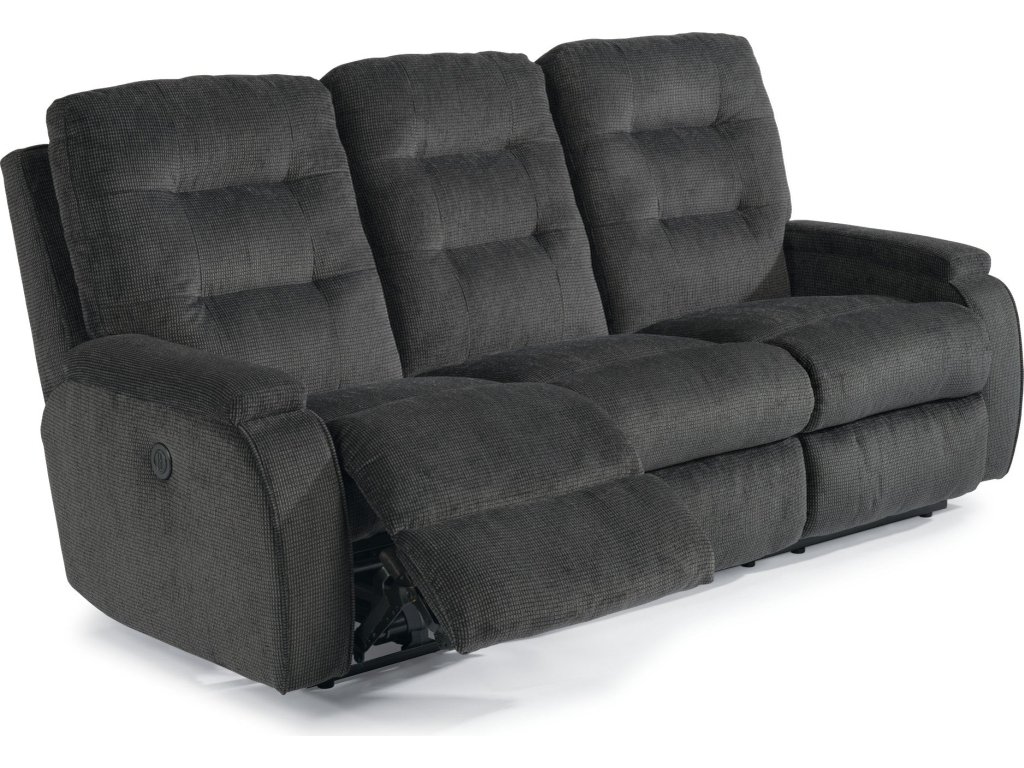 Kerrie Fabric Power Reclining Sofa - image 2