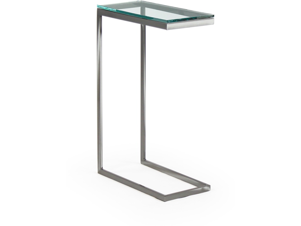 Modulus Bed Table ? Glass Top - main image