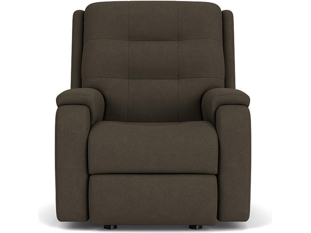 Arlo Fabric Power Rocking Recliner with Power Headrest - image 1