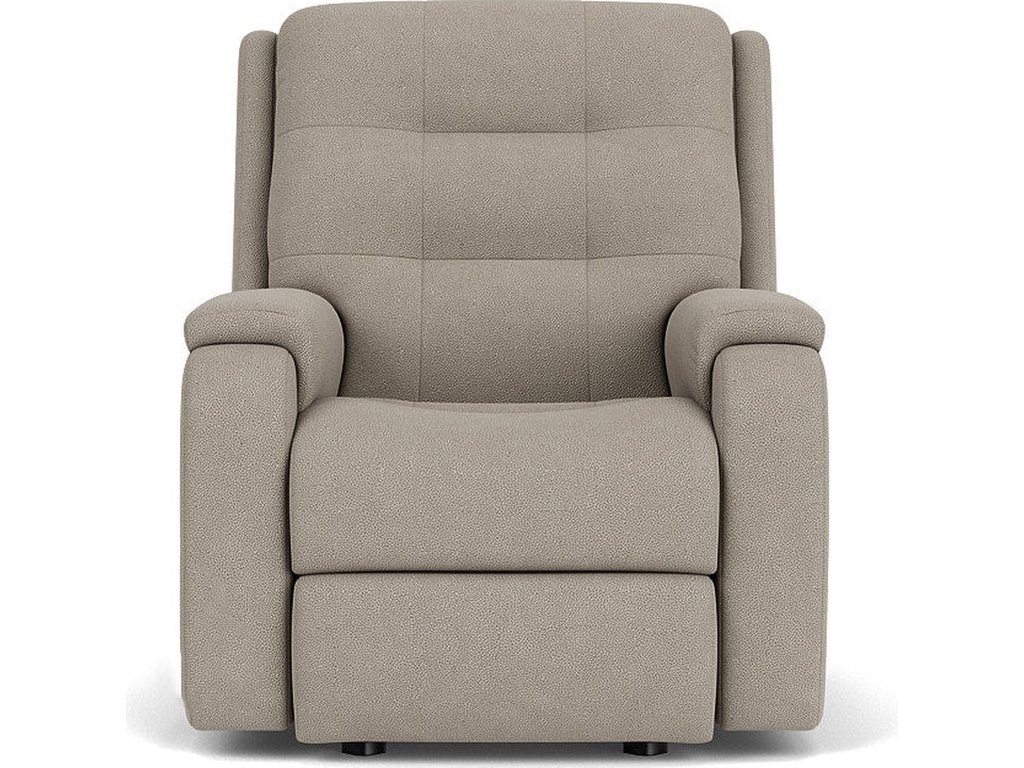 Arlo Fabric Power Rocking Recliner with Power Headrest & Lumbar - image 5