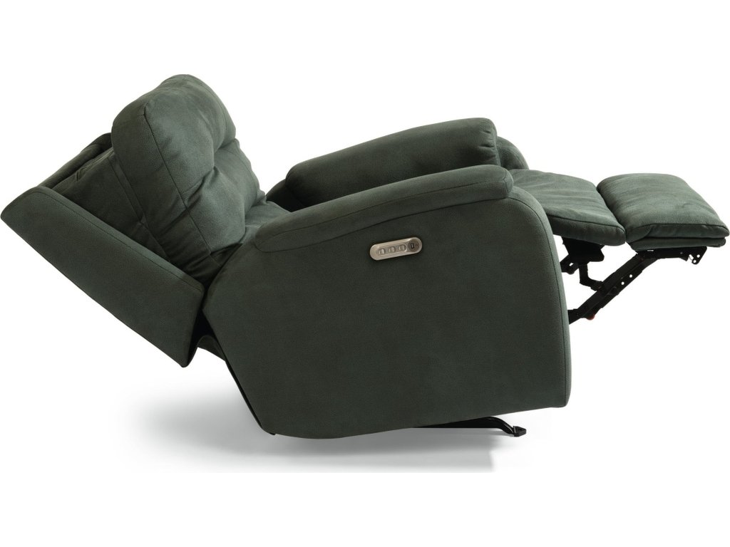 Arlo Fabric Power Rocking Recliner with Power Headrest & Lumbar - image 7