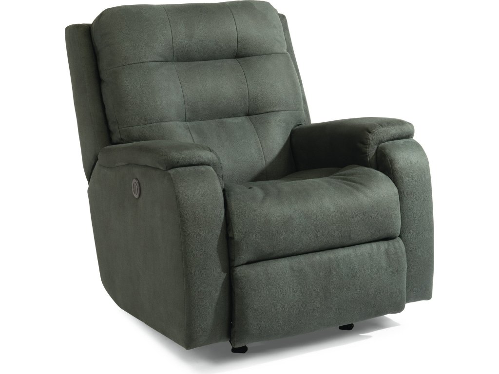 Arlo Fabric Power Rocking Recliner - main image