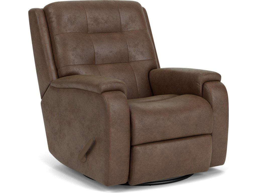 Arlo Fabric Swivel Gliding Recliner - main image
