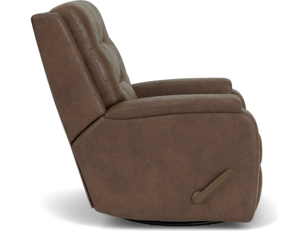 Arlo Fabric Swivel Gliding Recliner - image 2