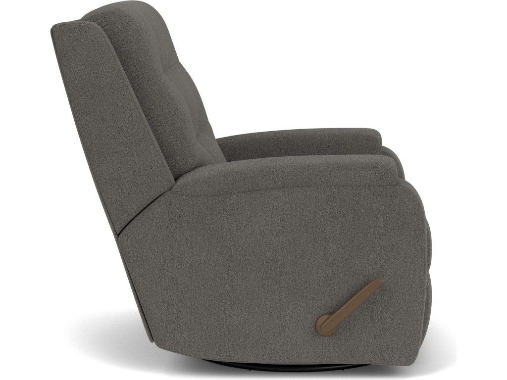 Arlo Fabric Swivel Gliding Recliner - image 5