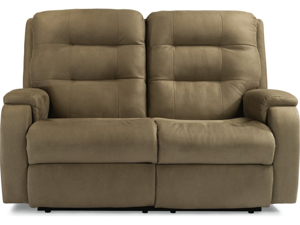 Arlo Fabric Reclining Loveseat - image 1