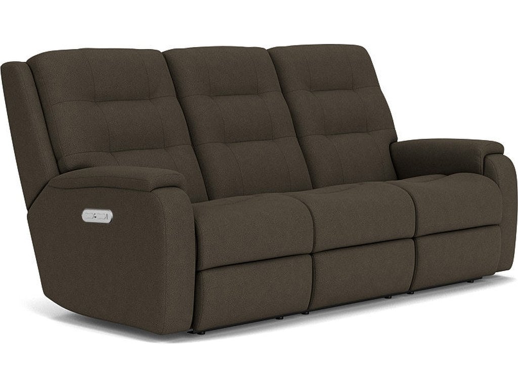 Arlo Fabric Power Reclining Sofa with Power Headrests - image 3