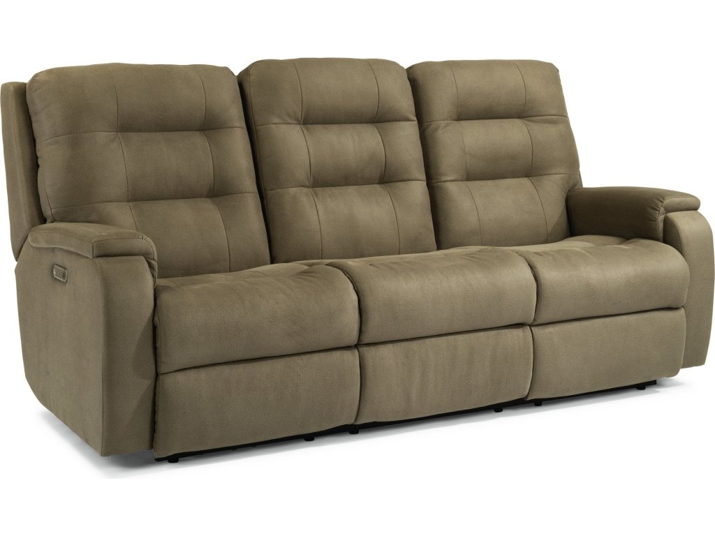 Arlo Fabric Power Reclining Sofa with Power Headrests & Lumbar - main image