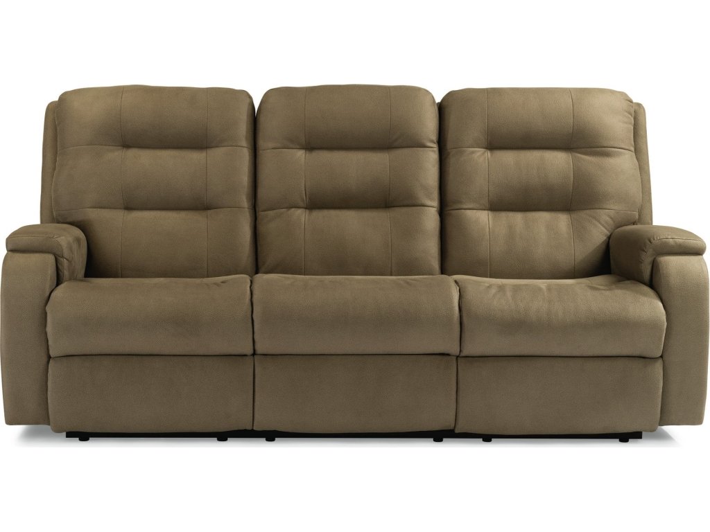 Arlo Fabric Reclining Sofa - image 1