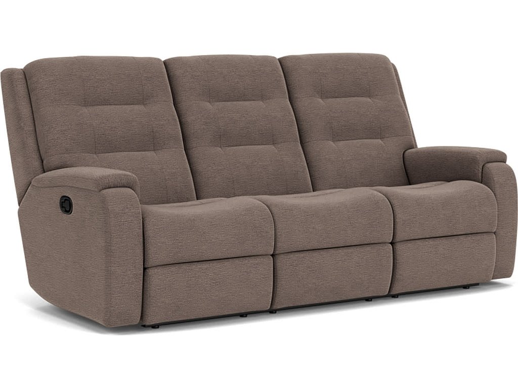 Arlo Fabric Reclining Sofa - image 3