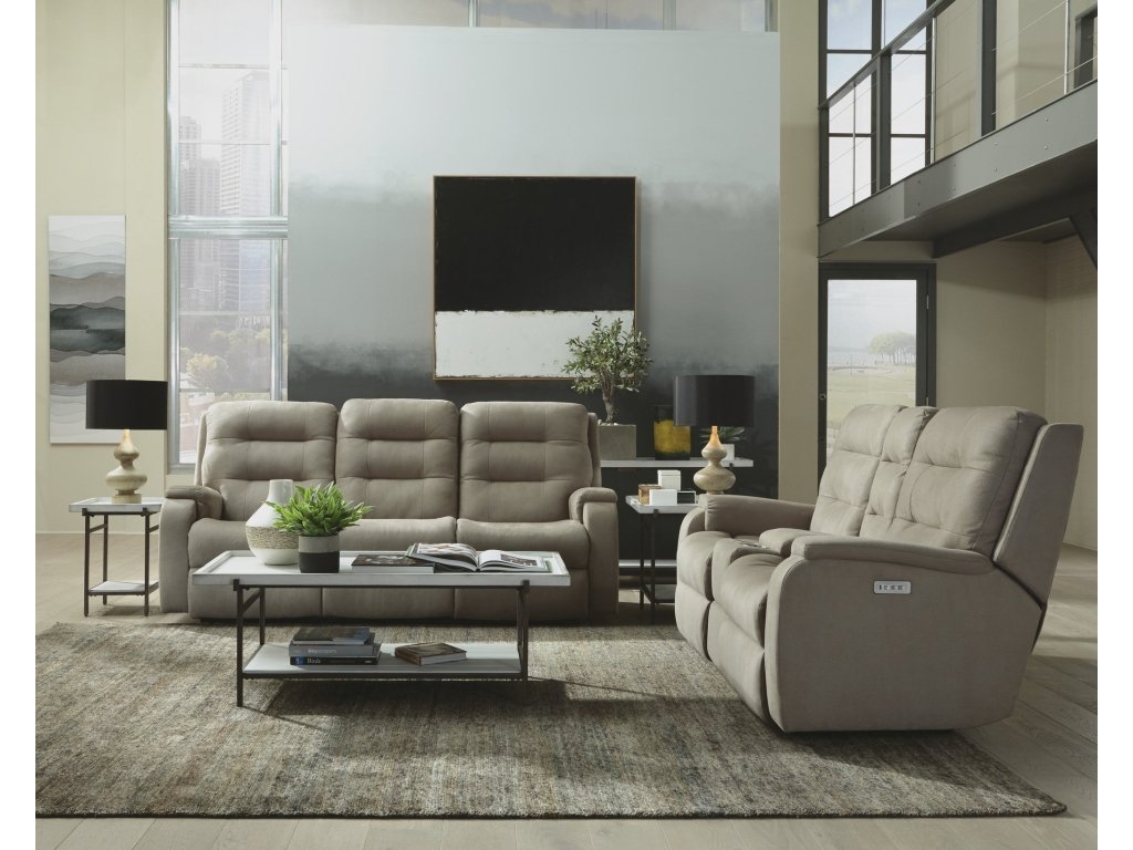Arlo Fabric Reclining Sofa - image 6