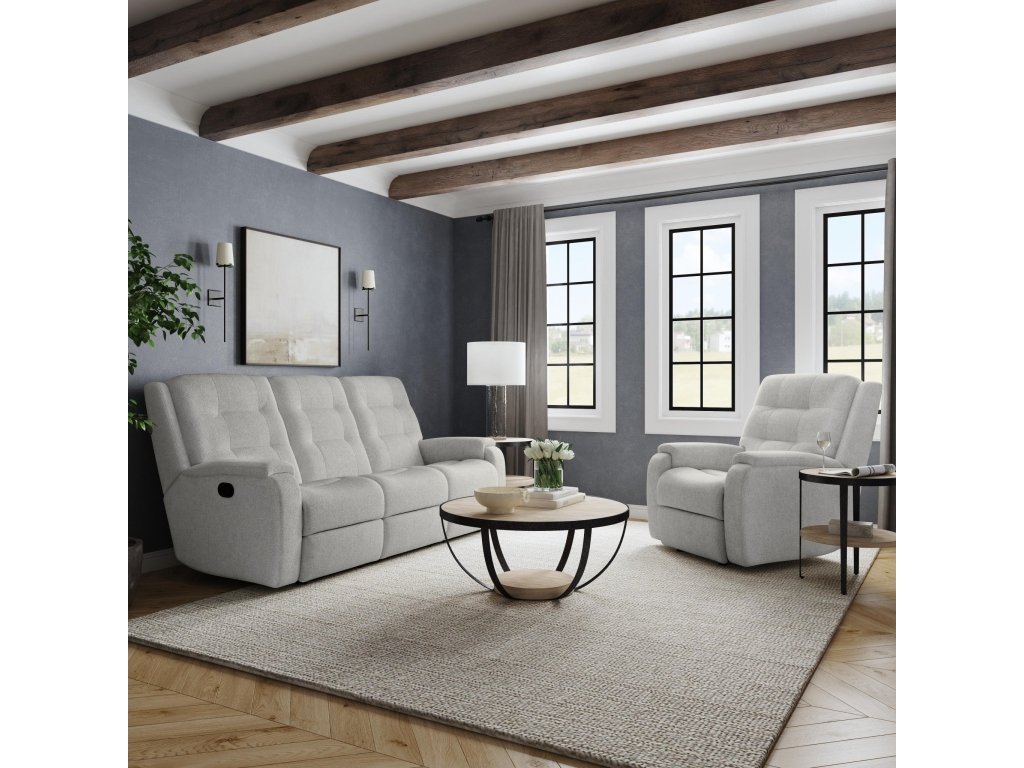 Arlo Fabric Reclining Sofa - image 7