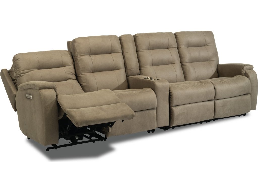 Arlo Fabric Power Reclining Sectional with Power Headrests - image 1