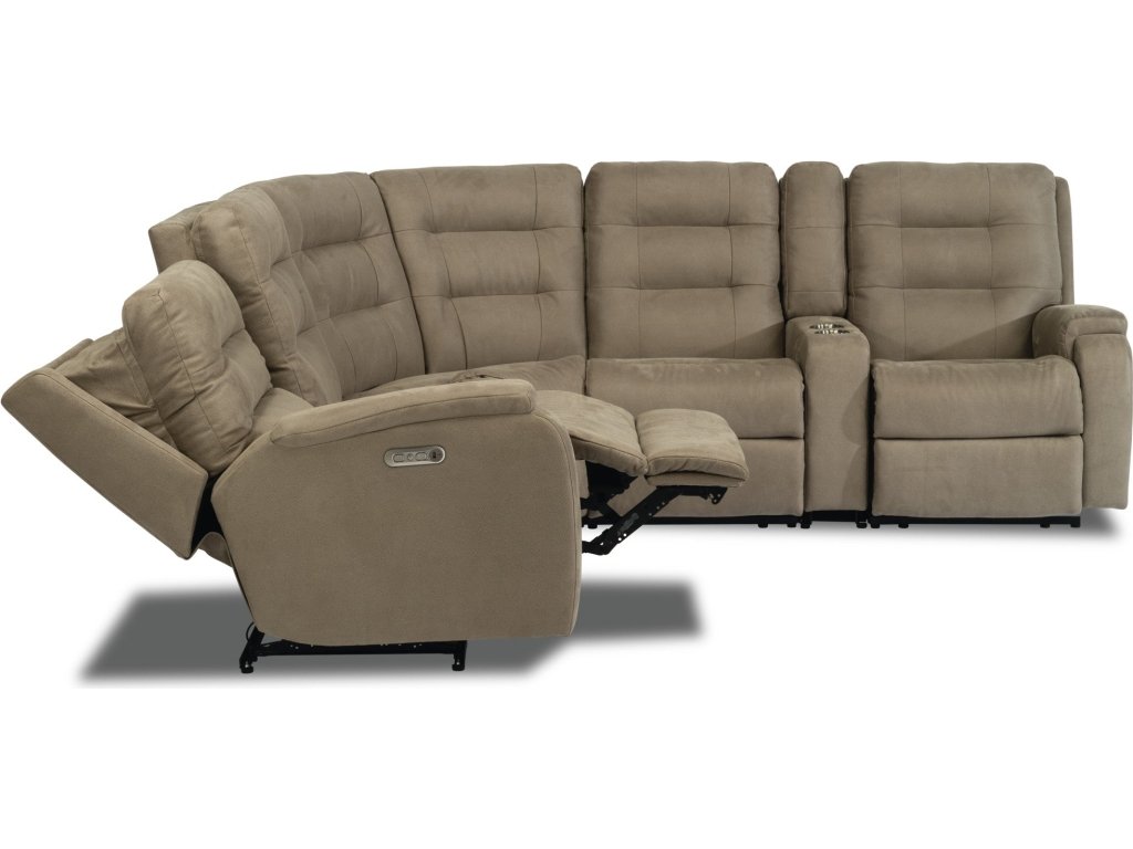 Arlo Fabric Power Reclining Sectional with Power Headrests - image 3