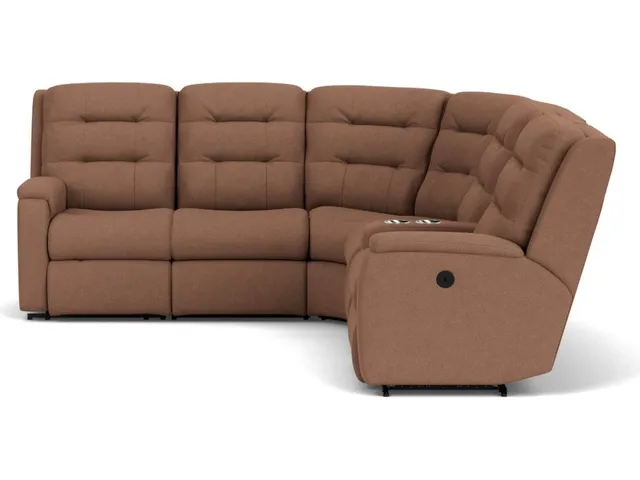 Arlo Fabric Reclining Sectional - Alternative View
